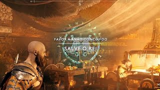 God of War Favores dos Anões  Salve o rei [upl. by Wilie381]