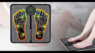 EMS Foot Massager Muscle Stimulator TENS 12 Modes 19 Intensity With Timer Setting [upl. by Sewel]