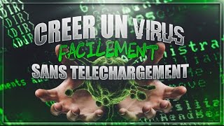 CRÉER UN VIRUS DESTRUCTEUR FACILEMENT EN SEULEMENT 1 MINUTE  ʰᵃᶜᵏ [upl. by Aliehc]