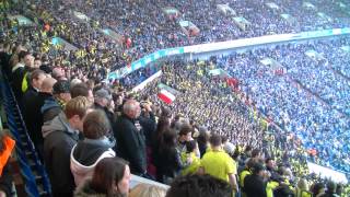 Stimmung Turnhalle Gästeblock GE vs BVB 12 Borussia Dortmund Revierderby Derbysieger 2012 [upl. by Prent]