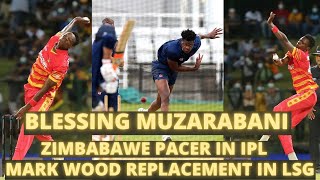 Blessing Muzarabani  Lucknow Super Giants Net Bowler  Zimbabwe Player  Bowling [upl. by Merfe]