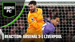 Alisson amp Virgil van Dijk were Arsenals matchwinners vs Liverpool  Ogden 😬  ESPN FC [upl. by Aivonas]