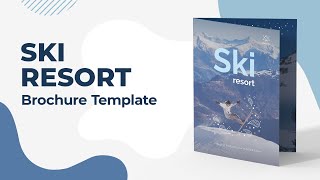 Ski Resort Brochure Template [upl. by Thorma]