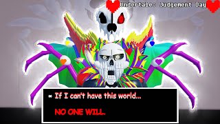 Undertale Judgement day Seraphim Sans and Ultra Sans Gameplay [upl. by Halley869]