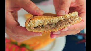 Easy Minced Meat Stuffed Bread Very Tast [upl. by Eleik]