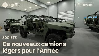 Le Canada achète de nouveaux véhicules tactiques légers [upl. by Ottinger]