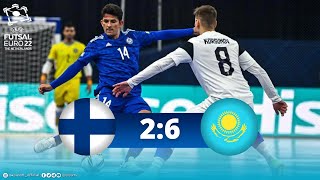 Обзор матча Финляндия  Казахстан  26 EURO 2022 Групповой этап [upl. by Namie979]