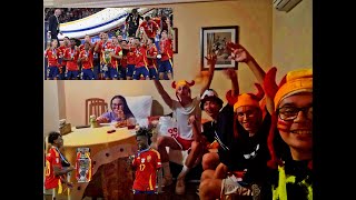 REACCIONADO a la final de la EURO COPA ⚽🔴🟡🔴 [upl. by Lodge69]