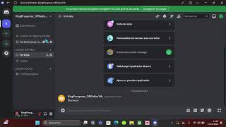 je modifie mon Serveur Discord [upl. by Elleira641]