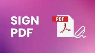 Digitally Sign Any PDF File  Sign PDF on Phone  eSign PDF Online  How to Sign PDF Files [upl. by Charley704]