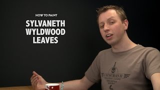 How to Paint Sylvaneth Wyldwood Leaves [upl. by Hali266]