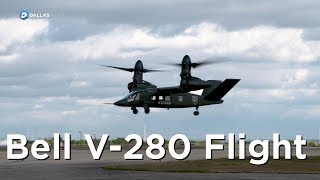 Bell V280 Tilt Rotor Aircraft Flies Demonstration [upl. by Carla218]