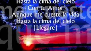 Grupo Solido  Hasta La Cima Del Cielo Con LetrasWith Lyrics [upl. by Carl]