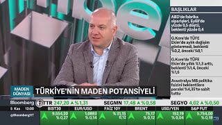 5 Kasım 2024 quotMaden Dünyasıquot Programı Bloomberg HT [upl. by Eimmac709]