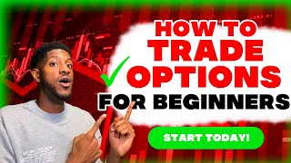 How to trade options for BEGINNERS‼️3 step process GET STARTED TODAY🤯 [upl. by Chadwick278]