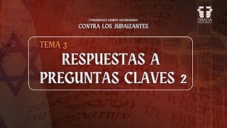 Contra los Judaizantes  Respuestas a Preguntas Claves 2  Pr Diego Franco [upl. by Ree859]