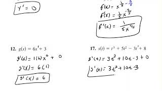 Basic Differentiation Rules and Rates of Change [upl. by Corin]