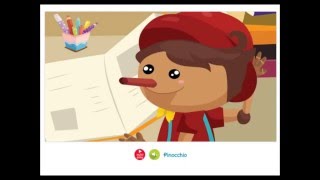 English Books for kids  Pinocchio  Learn English for kids  Dinolingo [upl. by Lenni115]