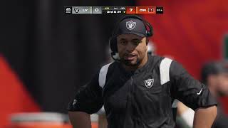 Madden NFL 25 CPU vs CPU Weekly Sim Gameplay Raiders vs Bengals Week 9 [upl. by Zehcnas625]