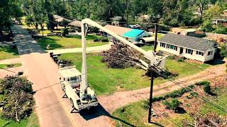 Hurricane Helen Aftermath Augusta GA HD 1080p [upl. by Erehc]