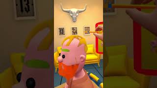 Blud got braids at the Supercuts…😭 Flushygt shorts vr gaming [upl. by Auqinihs]