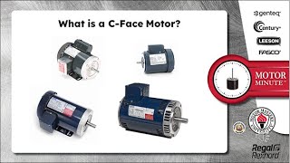 Motor Minute™ Technical Tip What is a CFace Motor [upl. by Yclehc]