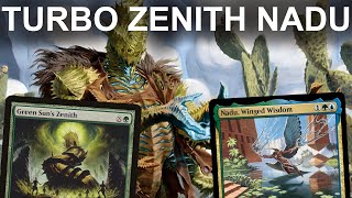 GETTING BRISTLY Legacy Turbo Green Suns Zenith Nadu Combo Modern Horizons 3 MTG MH3 [upl. by Ayotak]