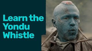 ‘Guardians of the Galaxy Vol 2’ Star Michael Rooker Teaches FANDOM the Yondu Whistle [upl. by Wallack]