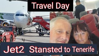 TENERIFE TRAVEL DAY  JET2  STANSTED AIRPORT  JET2 HOLIDAY [upl. by Proudman]