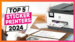 Best Printer for Stickers 2024 Top 5 Picks Creatives and Businesses [upl. by Namyh]