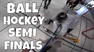 Playoff SemiFinals  Ball Hockey Highlights 14  Ball Hockey GoPro First Person POV [upl. by Neram367]