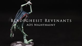 How I Paint A Nighthaunt Bladegheist Revenant [upl. by Fokos]