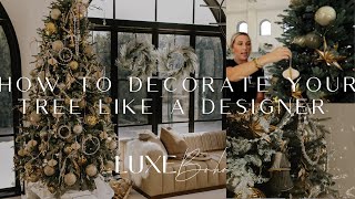 How to Decorate Your Christmas Tree Like a Designer [upl. by Jenkins461]