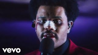 The Weeknd  Blinding Lights Live On Jimmy Kimmel Live  2020 [upl. by Julide130]