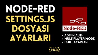 NodeRED’te Settings Dosyası Ayarları  Admin Girişi amp Multiplayer Modu [upl. by Zelle]