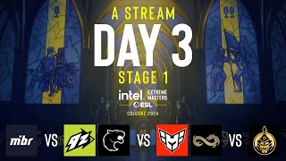 IEM Cologne 2024  Day 3  Stream A  FULL SHOW [upl. by Aicenra]