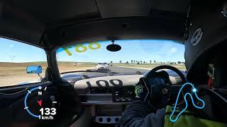 Supra Near Misses  Elise K20A One Raceway NSW Supersprint 2024 [upl. by Ecinej431]