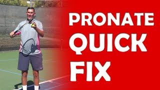 Pronation Quick Fix Tip  PRONATION [upl. by Olimreh]