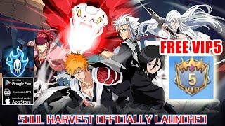 Soul Harvest Gameplay  New Bleach Free V5 Android [upl. by Drisko459]