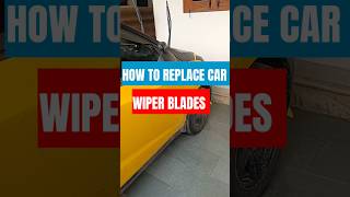 How To Replace Car Wiper Blades at home 🔥 [upl. by Graniela]