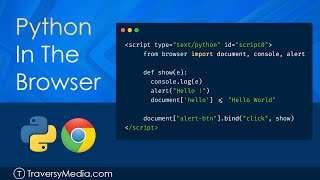 Python In The Browser  Brython Crash Course [upl. by Adnilem]