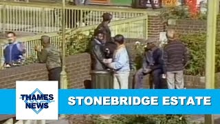 Stonebridge Estate  1980s Housing Estate  1980s London  TN87129039 [upl. by Blainey]