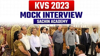 KVS Selected Candidate Mock Interview 4th Phase by Sachin Academy [upl. by Hay987]