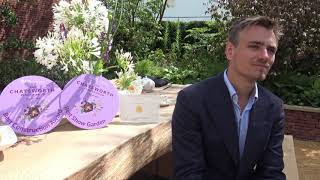 The Wedgwood Garden  Chatsworth Flower Show with Jamie Butterworth Interview [upl. by Llerref314]