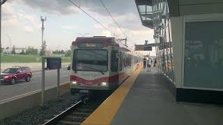 STAMPEDE 2023 SD160 Series 7 Enters Crowfoot Station July 9 2023 [upl. by Itsa641]