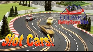 Slot Car Racing at Colpar Hobbies Denver [upl. by Bautista]