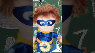 FRACTION SONG W Starforce funny funwithpuppets puppet puppetshowforkids puppetmagic kids [upl. by Tynan]