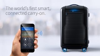 Bluesmart  The Worlds First Smart Connected Carryon Suitcase [upl. by Verlee]