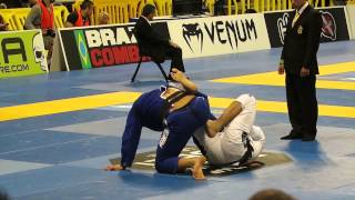 Alexander Trans vs Rodrigo Cavaca BJJ Worlds Ultra Heavy 2015 [upl. by Olihs]