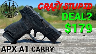 APX A1 Carry  CHEAPEST Beretta EVER 179 [upl. by Hwu]